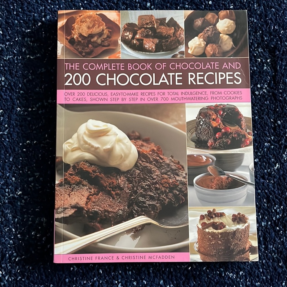 NWOT Chocolate cookbook